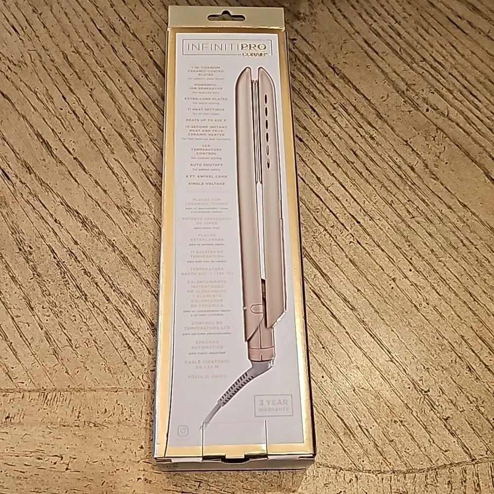 Infinit Pro 1in. Flat iron titanium ceramic